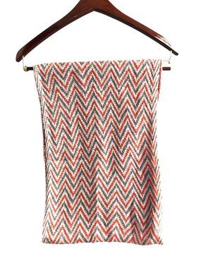 BEAUTIFUL PINK/ GREY INFINITY SCARF LIGHT WEIGHT